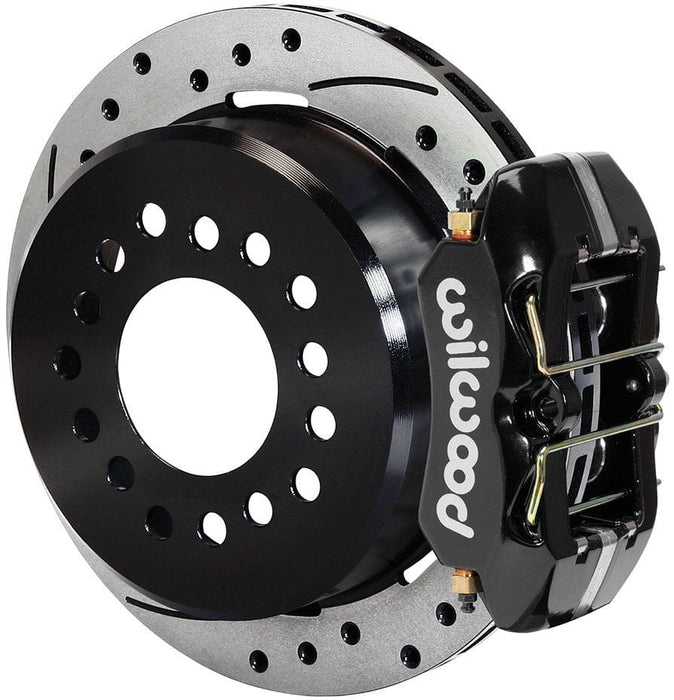 WILWOOD Suit Ford Big Bearing With 2.50 Offset & Internal Park Brake Dynapro Low-Profile Rear Brake Kit - 4-Piston 11" WB140-11389-D Autofit