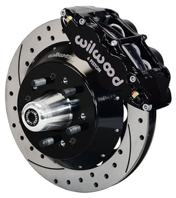 WILWOOD Suit Mustang 1965-69 FNSL6R Front Brake Kit, 13" Drilled Discs WB140-10219-D Autofit