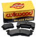 WILWOOD Suit Narrow Dynalite & Dynapro Radial Mount Series Calipers PolyMatrix Brake Pad Set with A Compound WB15A-7263K Autofit