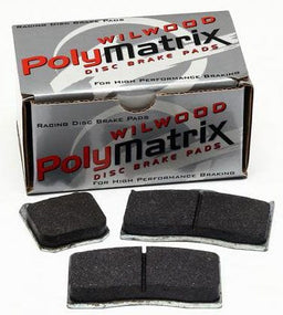 WILWOOD Suit Narrow Dynalite & Dynapro Radial Mount Series Calipers PolyMatrix Brake Pad Set with E Compound WB15E-7266K Autofit