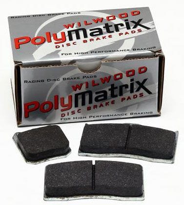 WILWOOD Suit Narrow Dynalite & Dynapro Radial Mount Series Calipers PolyMatrix Brake Pad Set with E Compound WB15E-7266K Autofit