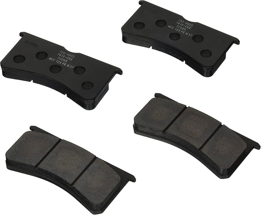 WILWOOD Suit Narrow Superlite 4 & 6 Series Calipers Smart Pad Brake Pad Set with BP-10 Compound WB150-8855K Autofit