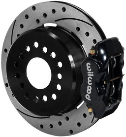 WILWOOD Suit Small Ford, 2.50" Axle Offset Forged Dynalite Rear Parking Brake Kit Drilled WB140-9282-D Autofit