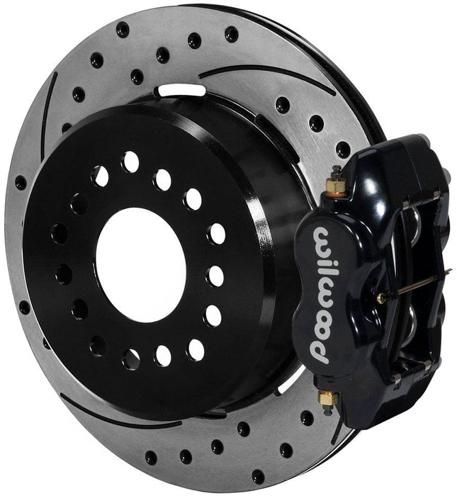 WILWOOD Suit Small Ford, 2.50" Axle Offset Forged Dynalite Rear Parking Brake Kit Drilled WB140-9282-D Autofit