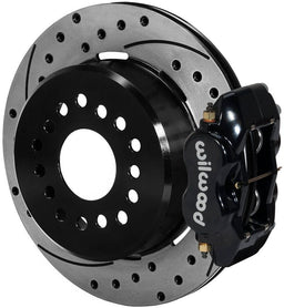 WILWOOD Suit Small Ford, 2.66" Axle Offset Forged Dynalite Rear Parking Brake Kit Drilled WB140-7143-D Autofit