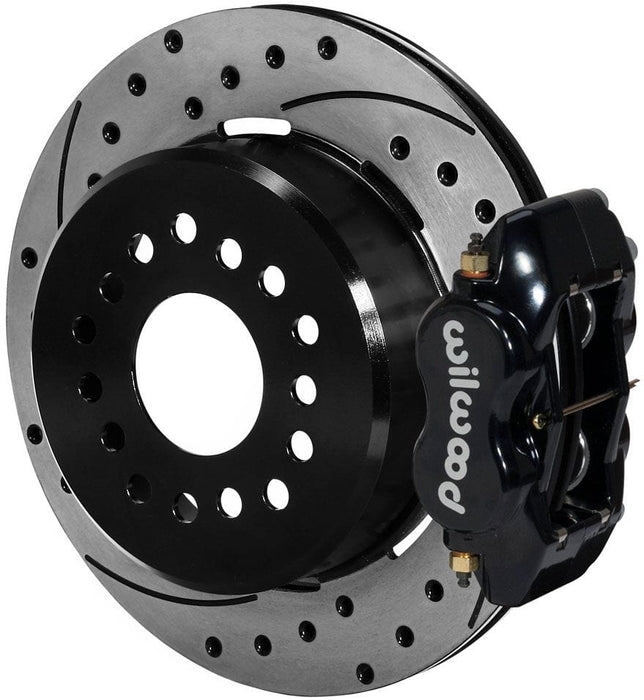 WILWOOD Suit Small Ford, 2.66" Axle Offset Forged Dynalite Rear Parking Brake Kit Drilled WB140-7143-D Autofit