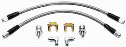 WILWOOD Universal 18" Braided Flexline Kit, 3/8"-24 Chassis Fittings WB220-8307 Autofit