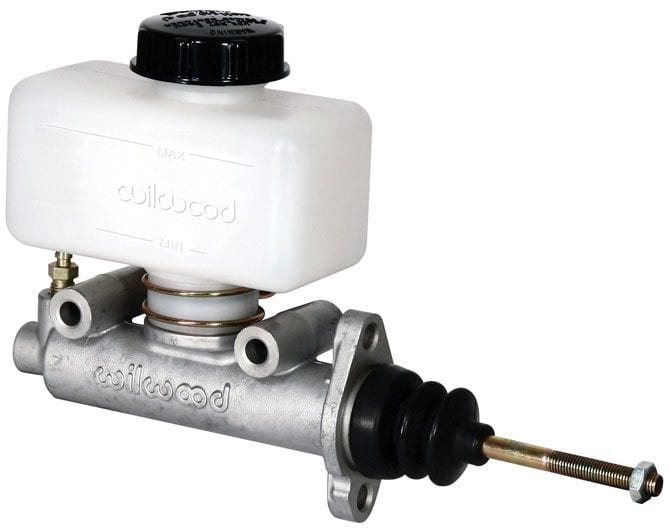 WILWOOD With Pushrod, 13/16" Bore, Natural Finish Aluminum Combination Master Cylinder WB260-5920 Autofit