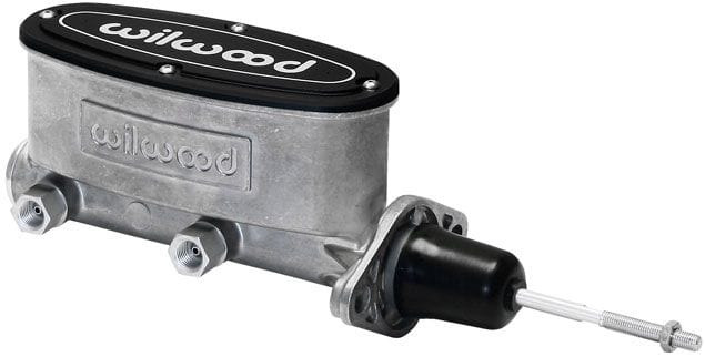 WILWOOD With Pushrod, 15/16" Bore, Natural Finish Aluminium Tandem Master Cylinder WB260-13375 Autofit
