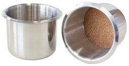 WSW 2" Deep x 2 9/16" I.D (Pair) S/S Cup Holders WSW43010 Autofit