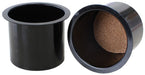WSW Black Anodized, 3" Deep x 3-1/4" I.D (Pair) Aluminium Cup Holders WSW43032 Autofit