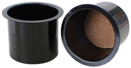 WSW Black Anodized, 3" Deep x 3-1/4" I.D (Pair) Aluminium Cup Holders WSW43032 Autofit