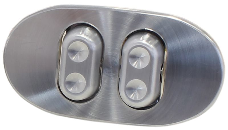 WSW Oval 2 Switch Dimple Rocker Switches Double Power Window Switch Suit 2 Door Car WSWL39BOD Autofit