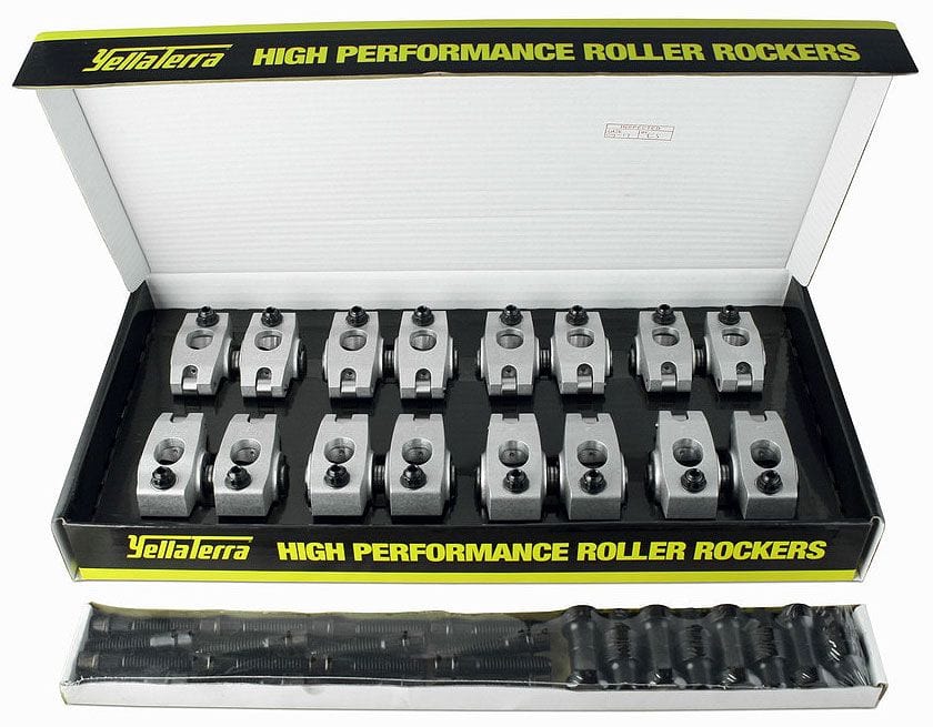YT Suit S/B Chev with AFR 245 Eliminator Heads Platinum Shaft Roller Rocker Set 1.55 / 1.65 Ratio YT6710 Autofit