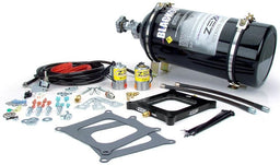ZEX 100-300 Horespower Blackout Series Universal 4150 Perimeter Plate Nitrous Kit ZEX82040B Autofit